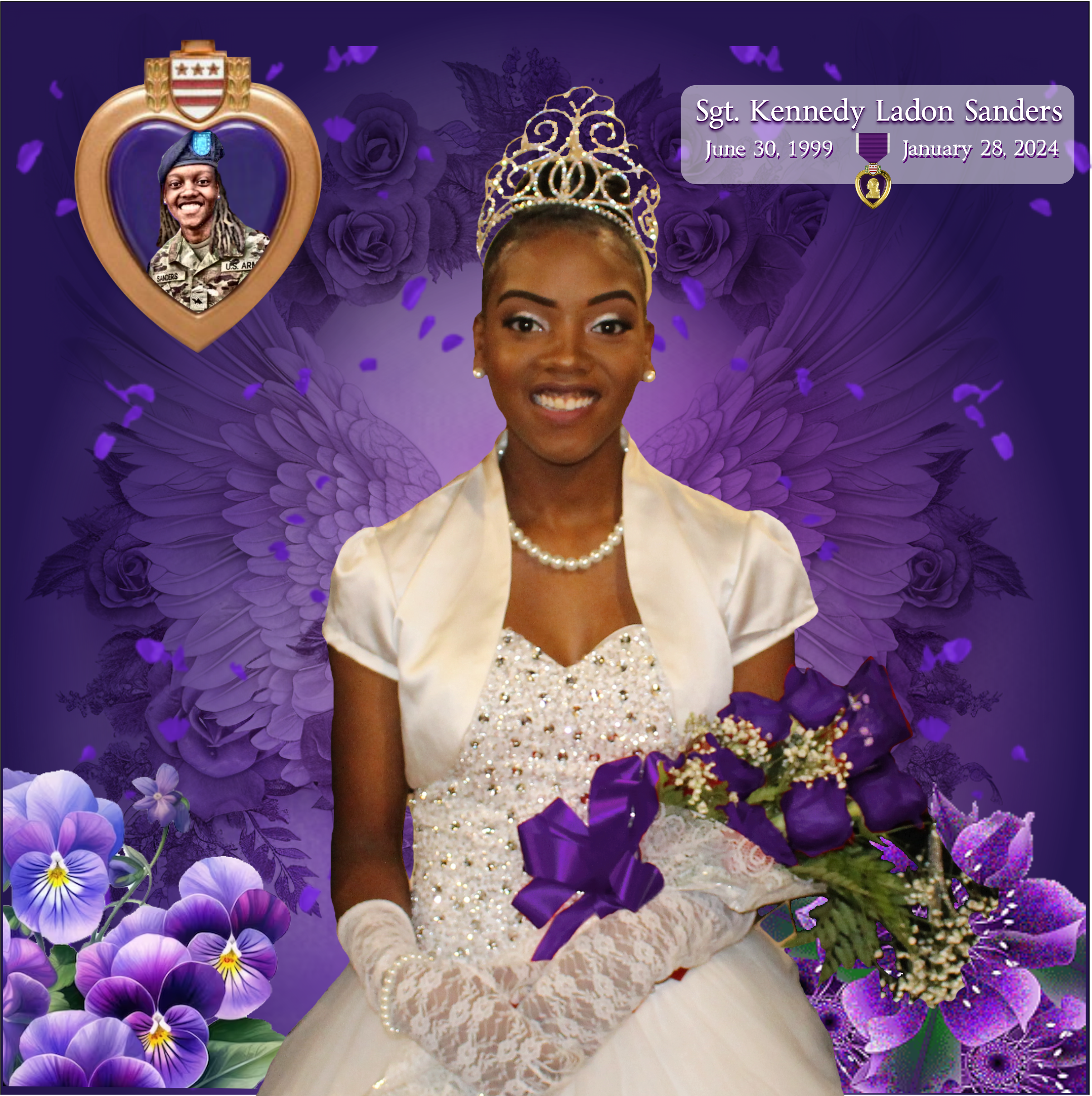 Sgt. Kennedy Ladon Sanders memorial image 6